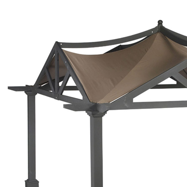 Lowes Garden Treasures 10 x 10 Pergola Replacement Canopy Garden Winds