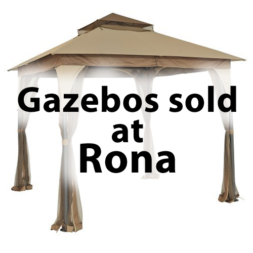 Gazebos sold at Rona