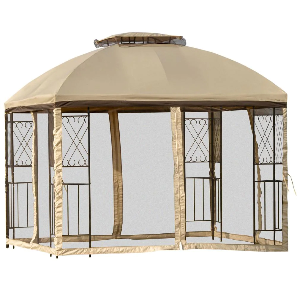 Replacement Canopy for Double Scroll 84C-192 Gazebo - Riplock 35