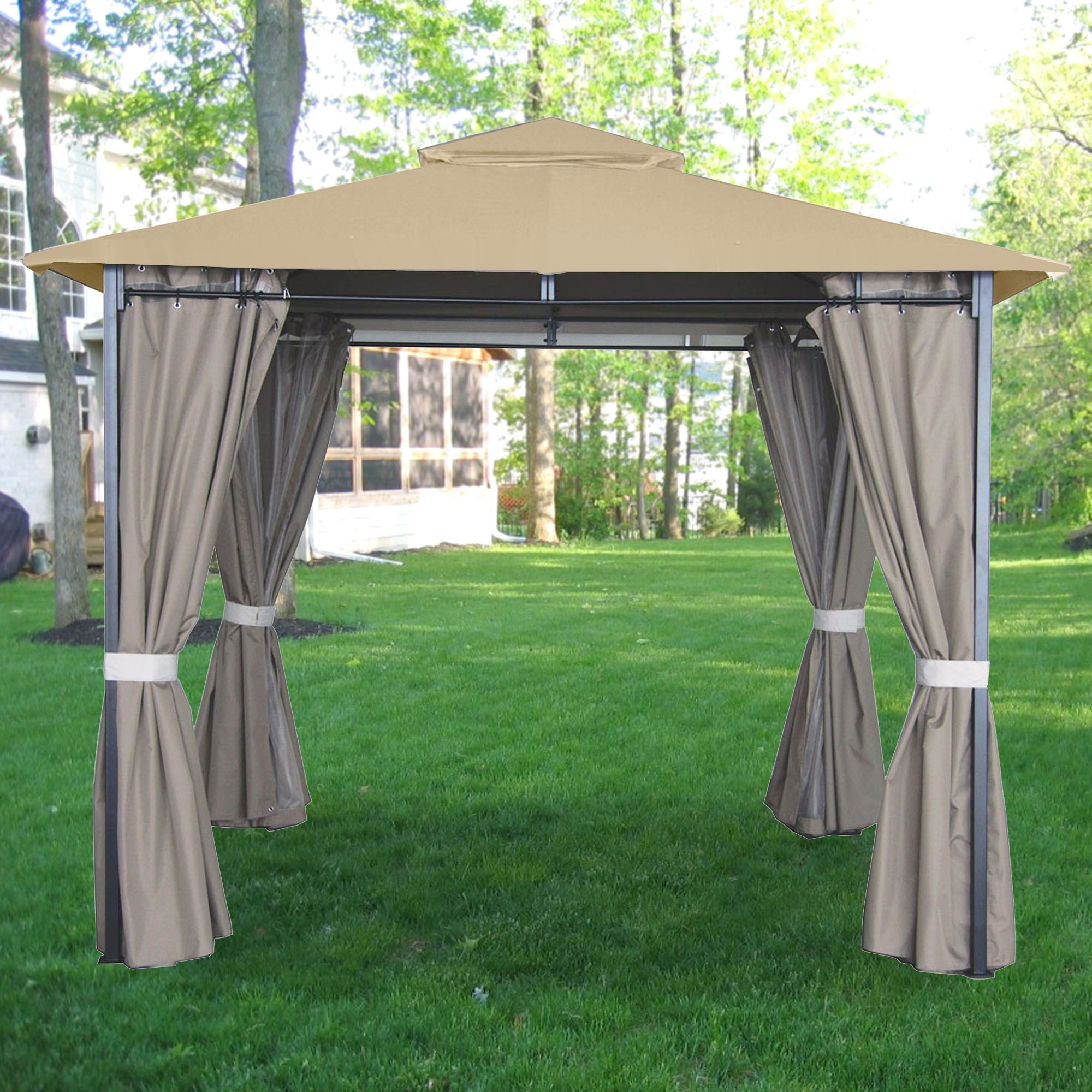 Replacement Canopy for BMR 10x10 Sun Shelter - Riplock 350
