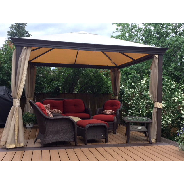 Replacement Canopy For Hh6414, Outdoor Patio Gazebo 10×10
