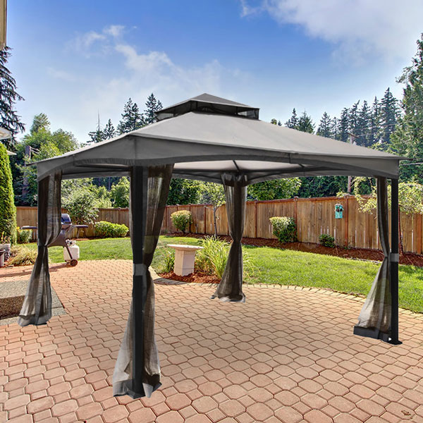 Replacement Canopy for Hilgard Gazebo - RipLock 350