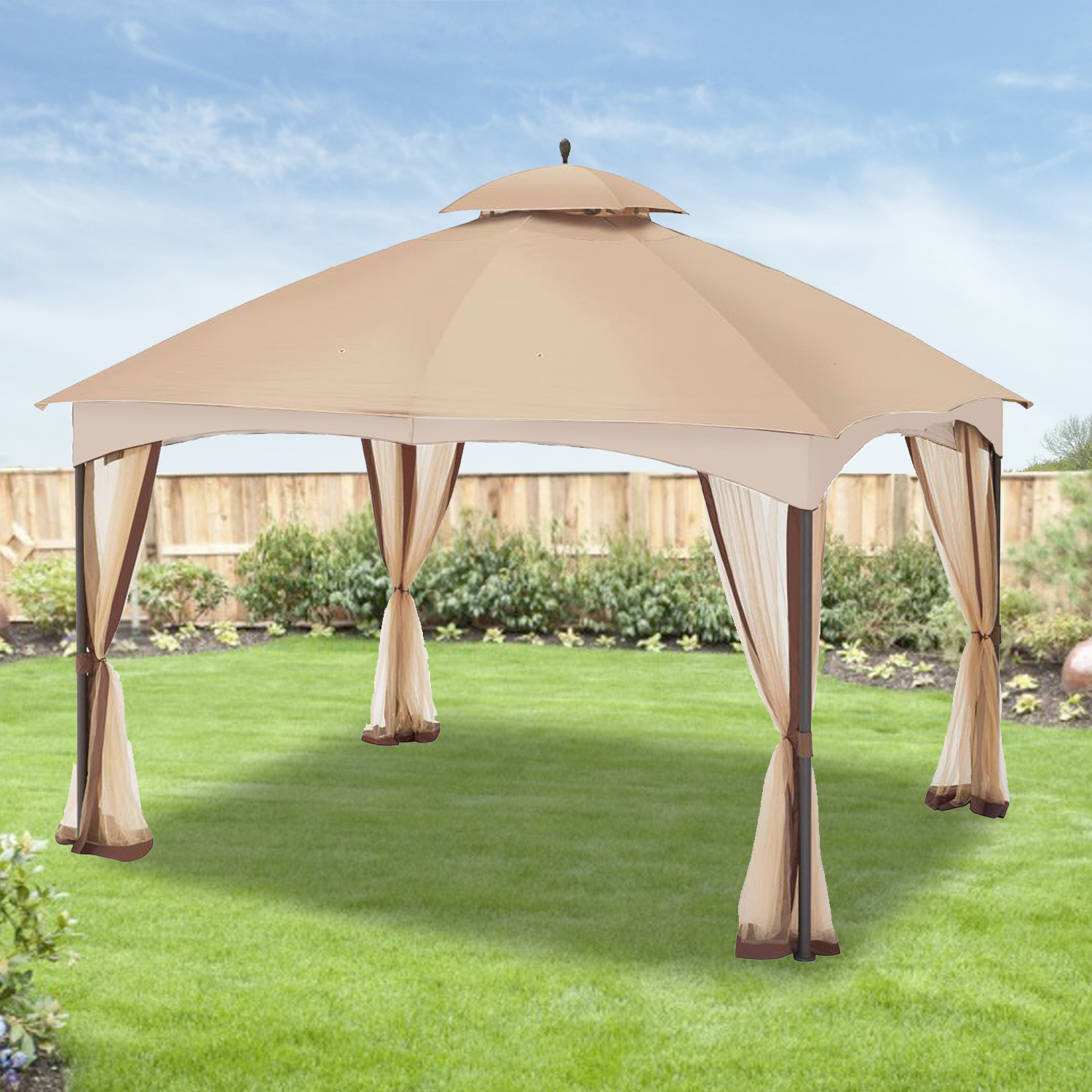 Replacement Canopy for Massillon Biscayne Gazebo