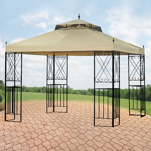 Classic Scroll 10 x 12 Replacement Canopy - RIPLOCK 350