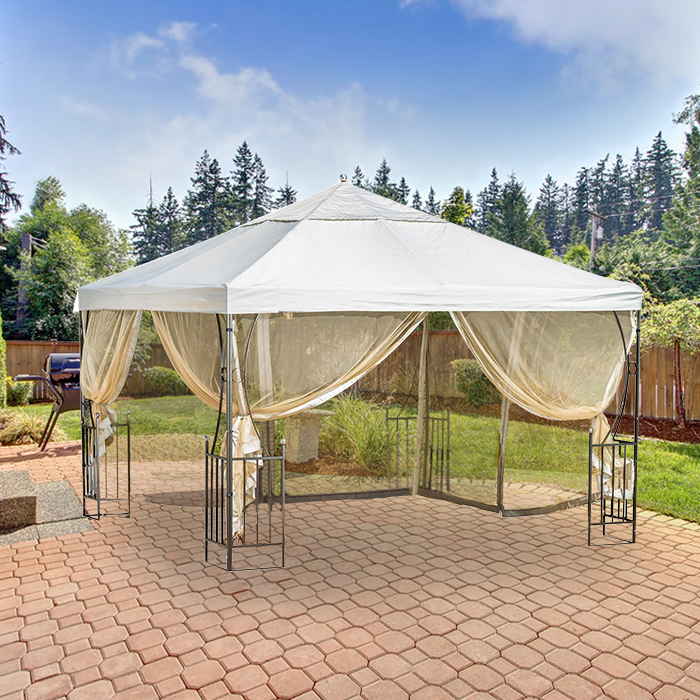 Replacement Canopy for Salerno Gazebo - RipLock 350