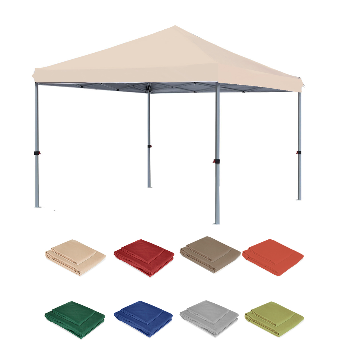 Replacement Canopy for MasterCanopy AbcCanopy Cooshade 10' X 10'