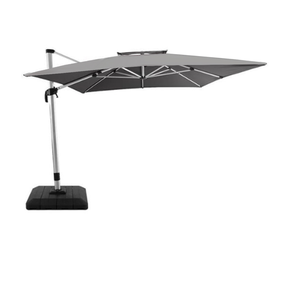 Replacement Canopy for Allen + Roth 10ft Umbrella-RipLock 350