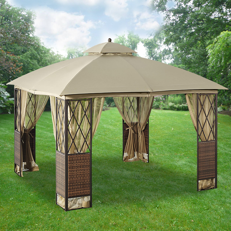 Replacement Canopy for EG Wicker Gazebo - RipLock 350