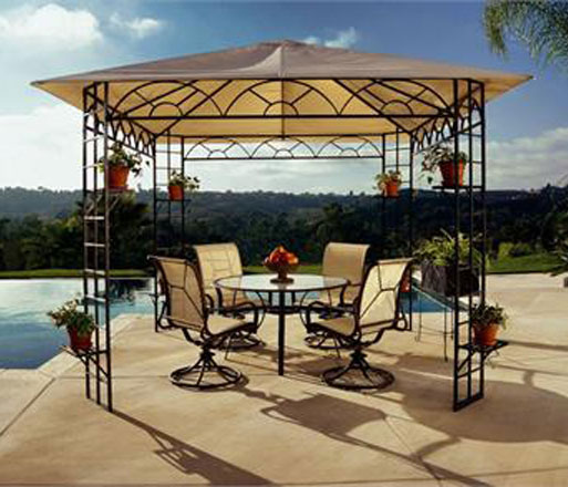 Canadian Tire Sun Gazebo Replacement Canopy - RipLock 350