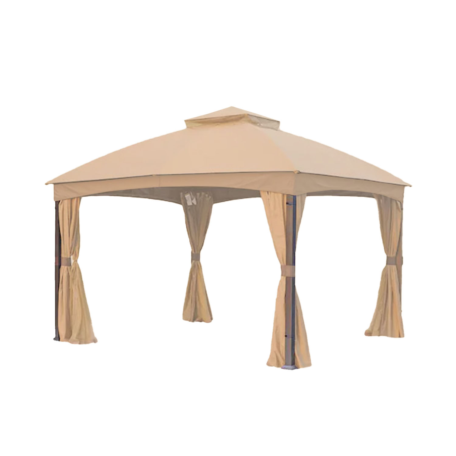 Replacement Canopy for Brown Frame Gazebo TPGAZ2303-ABC - Riploc