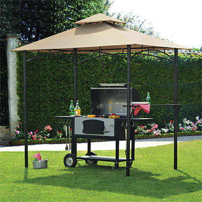Bamboo Look BBQ Replacement Canopy
