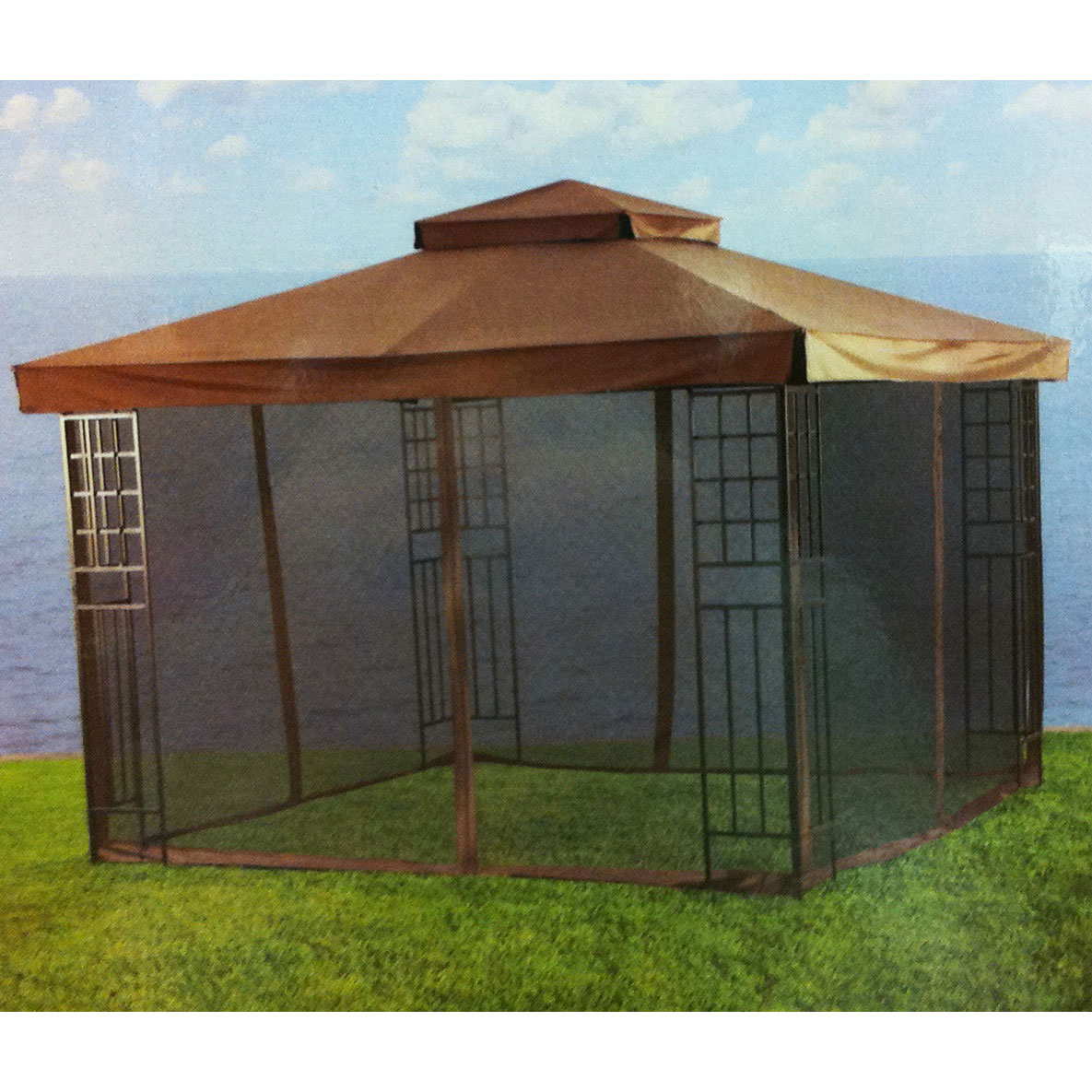 100 Inch Wide Curtain Panels 10X10 Hardtop Gazebo