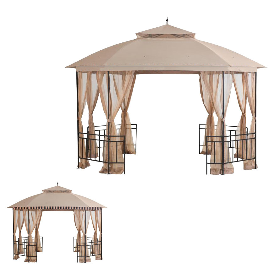 Replacement Canopy for Meijer L-GZ762PST-B Gazebo - 350