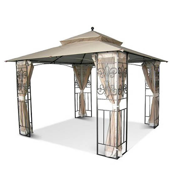 Walmart Mika Ridge Gazebo Replacement Canopy and Netting Set Garden