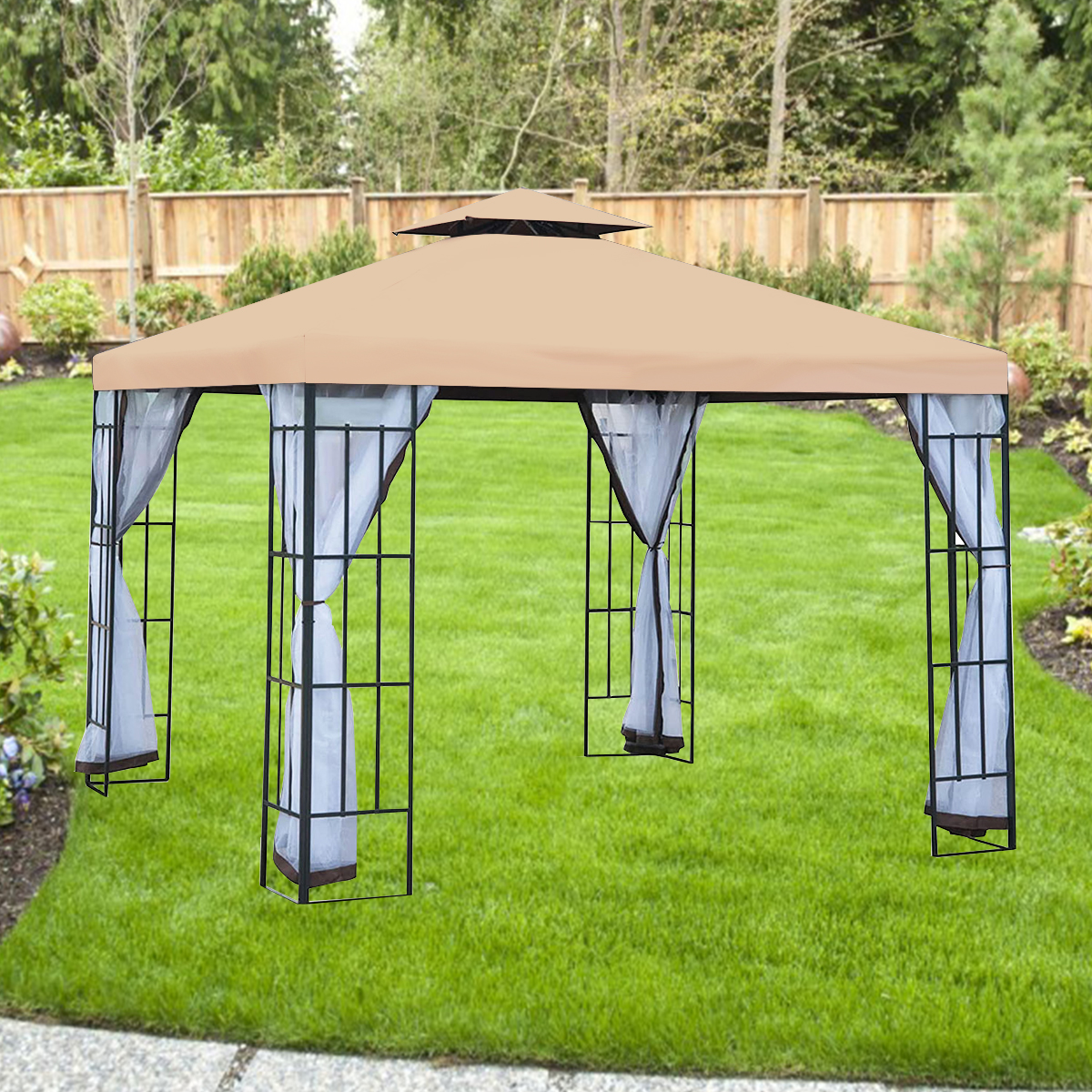 Replacement Canopy for 01-0153 10' x 10' Gazebo - Riplock 350