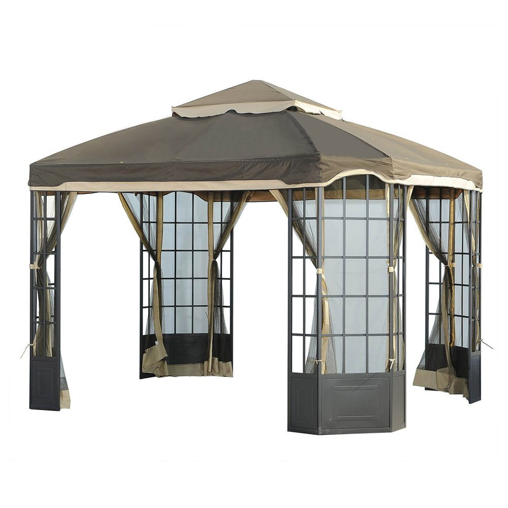 Sears Bay Window Gazebo Replacement Canopy - RipLock 350