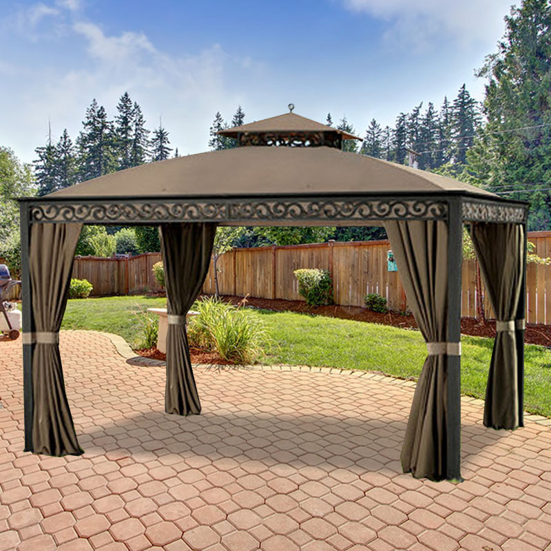 Southport 10' x 12' Gazebo Replacement Canopy - RIPLOCK 350