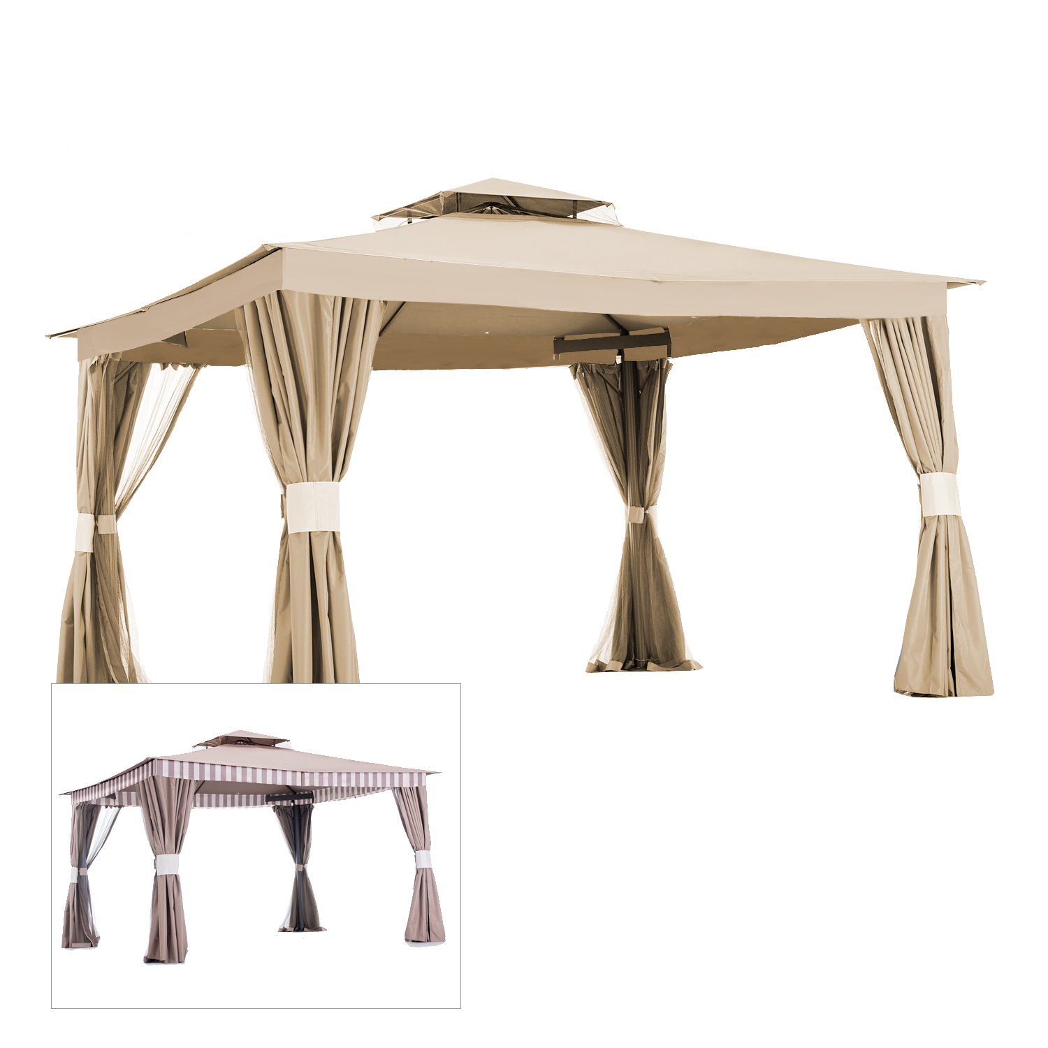 Benen Gazebo Replacement Canopy - RipLock 350