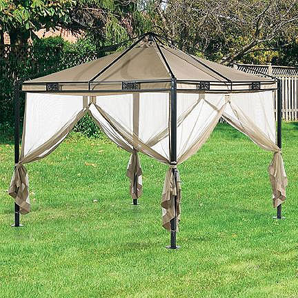 Sears Whole Home 10 x 10 Trellis Roof Replacement Canopy