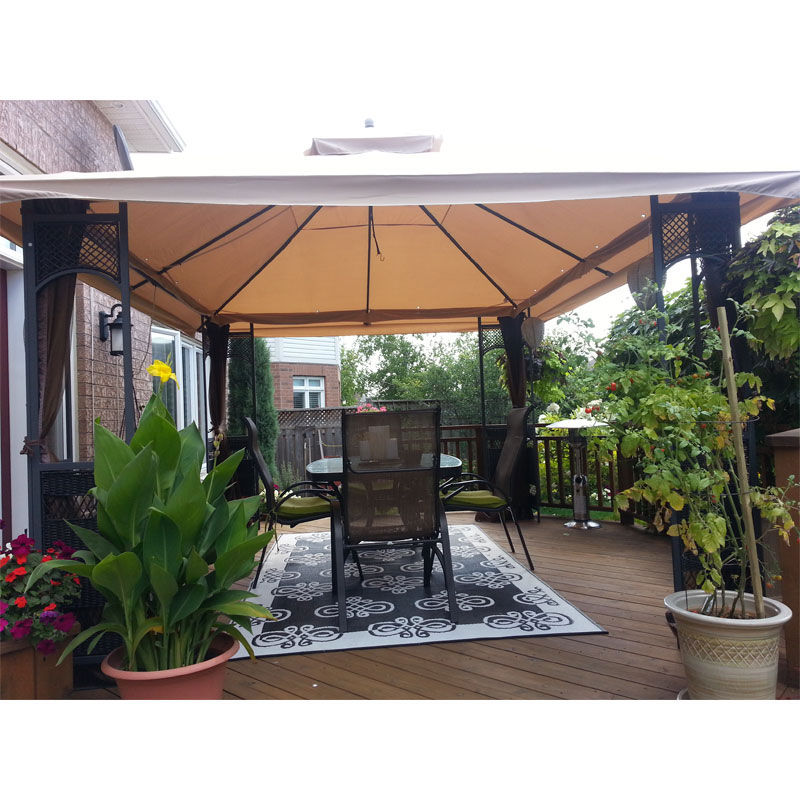 Hampton Wicker Gazebo Replacement Canopy