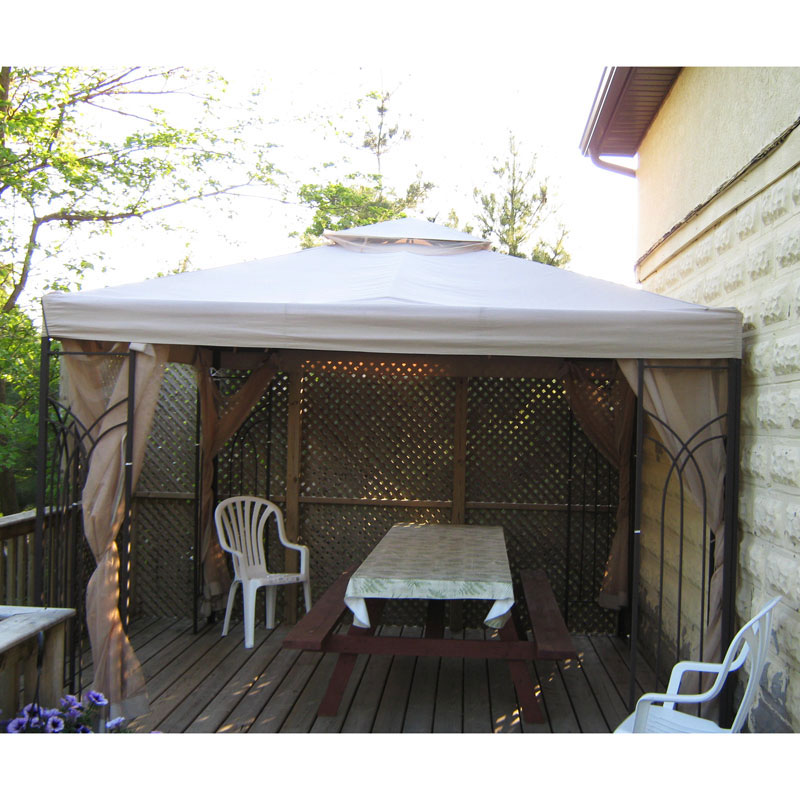 Outdoor Gazebo Curtains Home Depot 