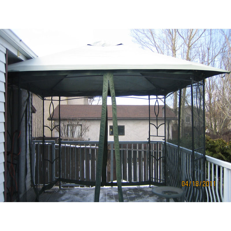 Zellers Flower Motif 8 x 8 Gazebo Replacement Canopy